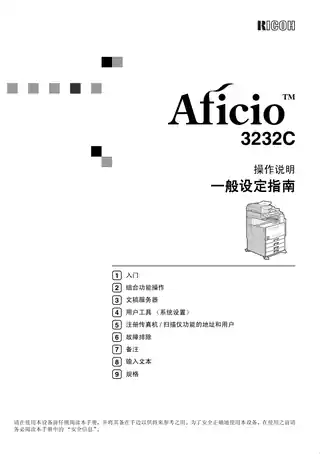 Ricoh理光Aficio 3224C_3232C
